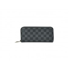 Louis Vuitton Damier Graphite Zippy verticale portemonnee