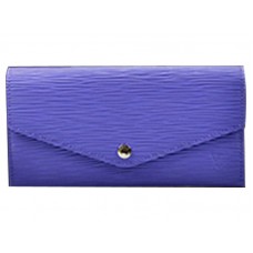 Louis Vuitton Epi lederen Sarah portemonnee, paars