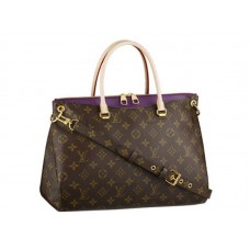 Louis Vuitton-monogram Pallas Lg Amethyste
