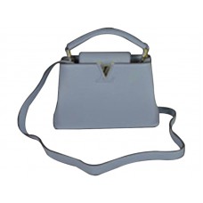Louis Vuitton Capucines BB tas lichtblauw