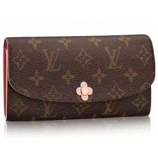 Louis Vuitton Monogram Canvas Emilie Portemonnee m64202