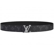 Louis Vuitton Monogram Eclipse Canvas Initialen 40mm Omkeerbaar m9045