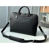 LVuitton Damier Infini Leather Avenue Soft Briefcase n41019 LVuitton Damier Infini Leather Avenue Soft Briefcase n41019