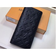 Louis Vuitton Monogram Shadow Leather Brazza Portemonnee m62900