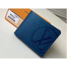 Louis Vuitton Epi Lederen Portemonnee met Meerdere Vakken m63515