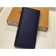 Louis Vuitton Taiga leren Brazza portemonnee m30161