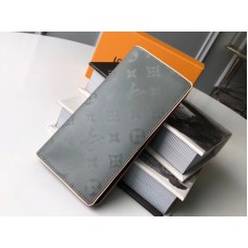 Louis Vuitton Monogram Titanium Brazza Portemonnee m63236