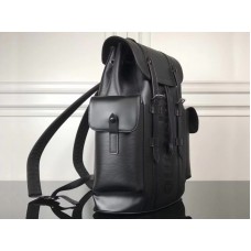 Louis Vuitton X Supreme Christopher rugzak Epi PM zwart