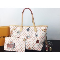 Louis Vuitton Transformed Monogram Neverfull MM Catogram m44459