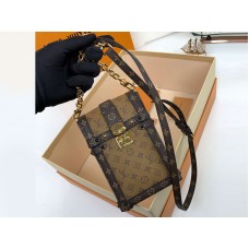 Louis Vuitton Monogram Reverse Trunk telefoonketting m44184