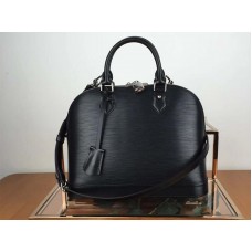 Louis Vuitton Epi Leather Alma PM Zwart m40302