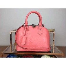 Louis Vuitton Monogram Vernis Alma Bb Roze m91607