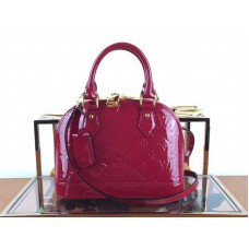 Louis Vuitton Monogram Vernis Alma Bb Paars m91607