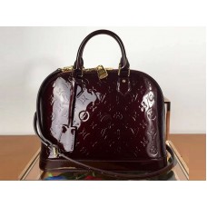 Louis Vuitton Monogram Vernis Alma Pm Bourgondië m91611