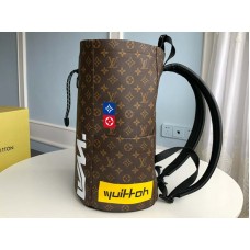 Louis Vuitton Monogram Canvas Chalk Rugzak Bruin m44615