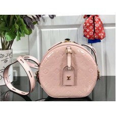 Louis Vuitton Monogram Vernis Soft Hat Box Ballerina Pink m53999