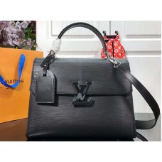 Louis Vuitton Epi Leer Grenelle MM Zwart m53690