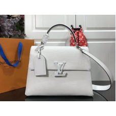 Louis Vuitton Epi Leer Grenelle MM Wit m53690