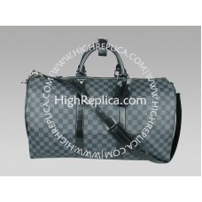 Louis Vuitton Damier Grafiet Keepall 50 Bandouliere